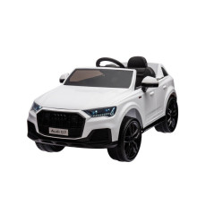 Bil på batteri Audi Q7 Vit | HandlaSmidigt.se