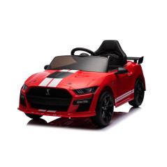 Fordon med batteridrift Ford Mustang GT500 Shelby Röd