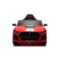 Fordon med batteridrift Ford Mustang GT500 Shelby Röd