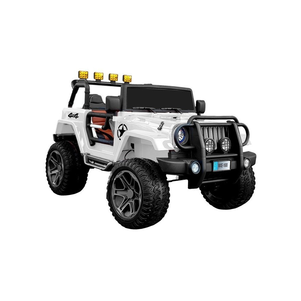 Auto na Akumulator WXE-1688 4x4 Biały STRONG Auto na Akumulator WXE-1688 4x4 Biały STRONG