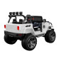 Bil med batteri WXE-1688 4x4 Vit STRONG