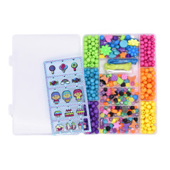 Set av pärlor DIY hängsmycken armband halsband