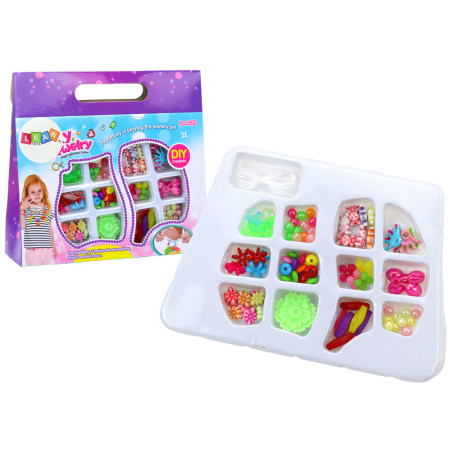 Kreativt pärlset för att skapa färgglad smycken