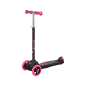 Trehjulig sparkcykel REBEL KIDS WHEELS ROSA