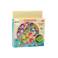 Arkadspel Fiskfångst 15 st Fiskespön Grön