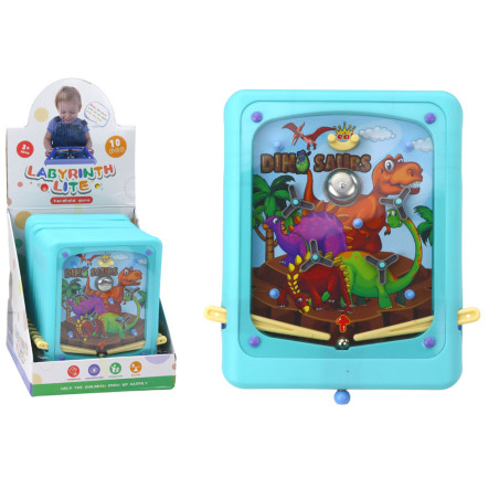 Arkadspel Flipper Dinosaurier Blått Spelbräde