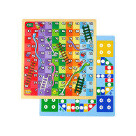 Skiva 3-i-1 Multifunktionell Dubbelsidig Spelbord Kinesisk Checkers