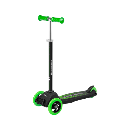 Trehjulig sparkcykel REBEL KIDS WHEELS GREEN