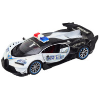 Auto Zdalnie Sterowane RC Policyjne w Skali 112 Biały