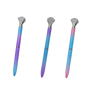 Długopis Z Diamentem Kolorowy Niebieski Wkład 0.7mm Mix