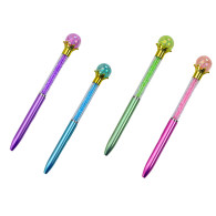 Kulpenna med Diamantkulor Blått bläck 0,7 mm Mix
