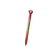 Długopis Z Diamentem W Połysku Złoto Kolorowy Niebieski Wkład 0.7mm Mix