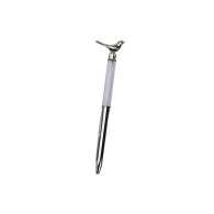 Kulpenna med Fågel Diamanter Blått Bläck 0,7mm Mix