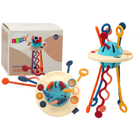 Sensorisk leksak för spädbarn: Rymdskeppstuggbit