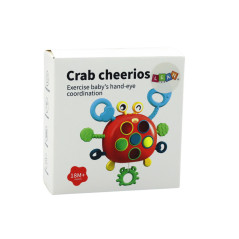 Krab Sensorisk Interaktiv Pedagogisk Leksak För Barn Tuggbit