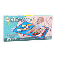 Mata Muzyczna 2w1 Interaktywna Perkusja Pianinko Pałeczki