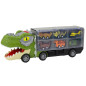 Lastbil Dinosaurie Transport Bilbana 6st Ljus Ljud Grön
