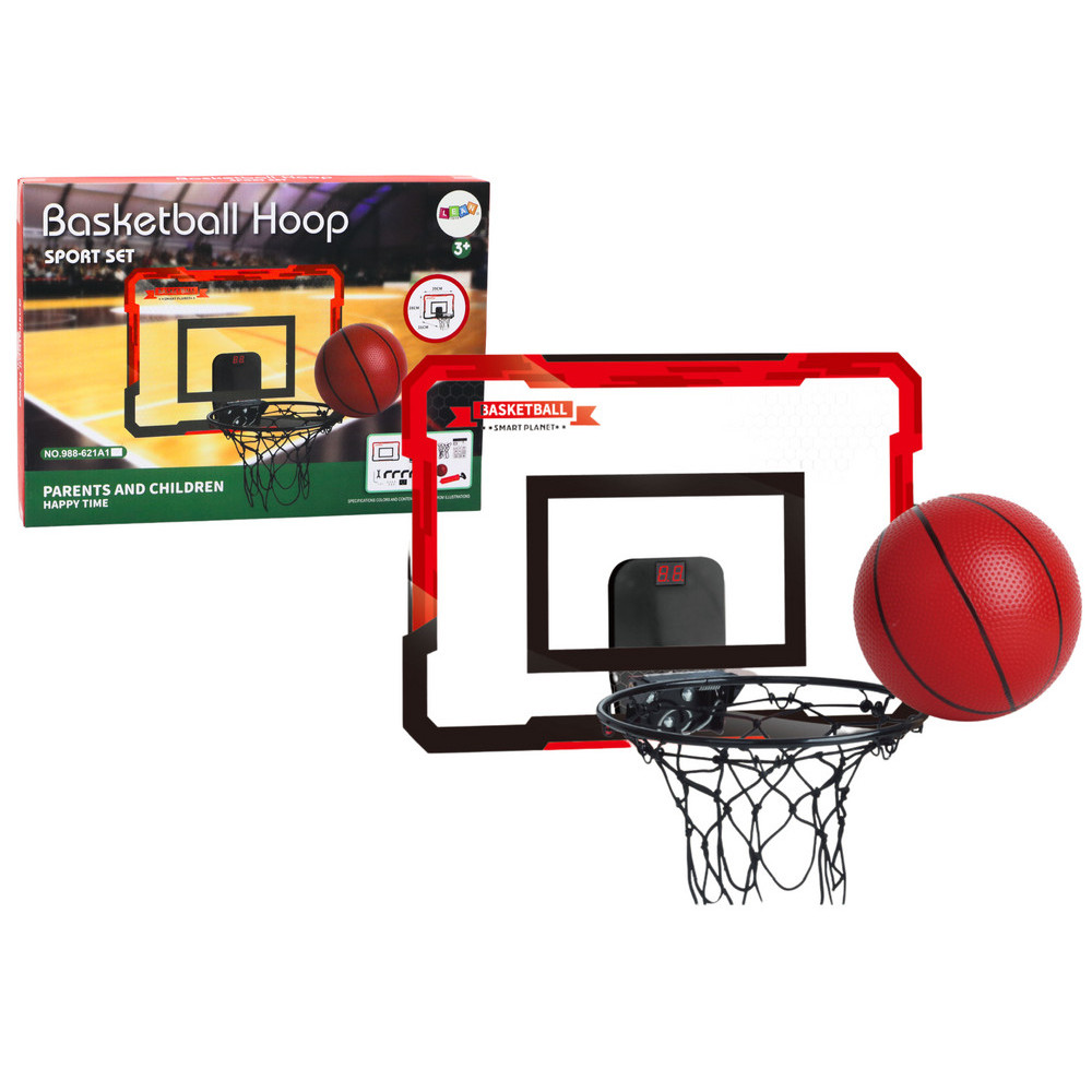 Basketbollkorg för barn Whiteboard Boll Räknare Set