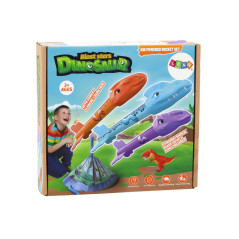 Raketstartare Spel Dinosaurieskog Färgglad Pump | HandlaSmidigt.se
