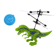 Flygande Dinosaurie Helikopter Styrd med Hand Sensor Grön