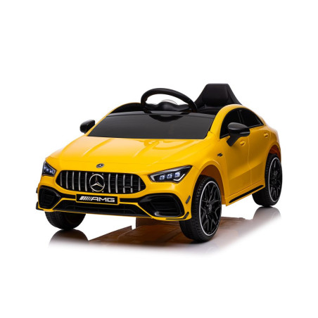 Bil på batteri Mercedes CLA 45s AMG Gul 4x4