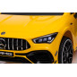 Bil på batteri Mercedes CLA 45s AMG Gul 4x4
