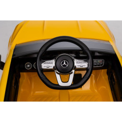 Bil på batteri Mercedes CLA 45s AMG Gul 4x4 | HandlaSmidigt.se
