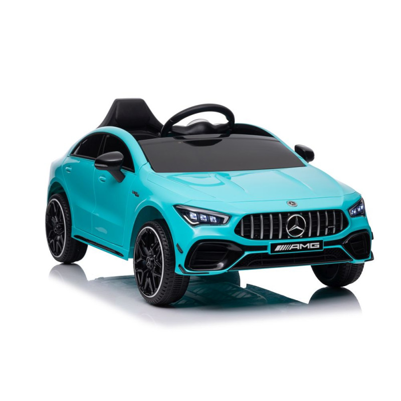 Bil På Batteri Mercedes CLA 45s AMG Turkos 4x4