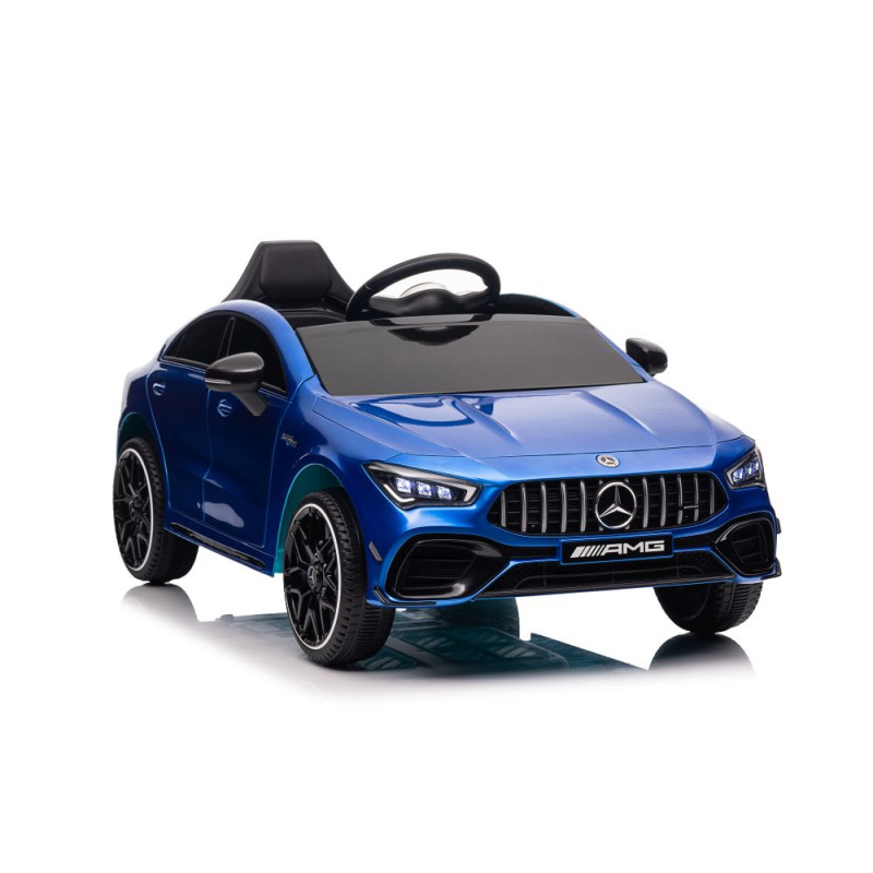 Bil På Batteri Mercedes CLA 45s AMG Blå Lackad 4x4