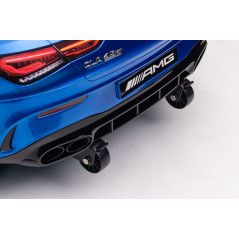 Bil På Batteri Mercedes CLA 45s AMG Blå Lackad 4x4 | HandlaSmidigt.se