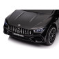 Bil På Batteri Mercedes CLA 45s AMG Svart Lackad Fyrhjulsdrift