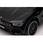 Bil På Batteri Mercedes CLA 45s AMG Svart Lackad Fyrhjulsdrift