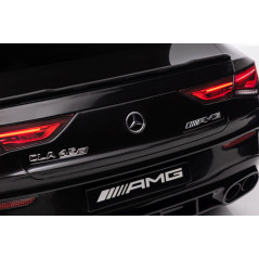 Bil På Batteri Mercedes CLA 45s AMG Svart Lackad Fyrhjulsdrift | HandlaSmidigt.se