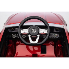 Bil På Batteri Mercedes CLA 45s AMG Röd Lackad Fyrhjulsdrift | HandlaSmidigt.se