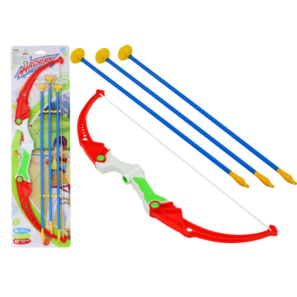 Bågskyttset Pilbåge med sugkoppar 3 stycken Bågskyttset Pilbåge med sugkoppar 3 stycken