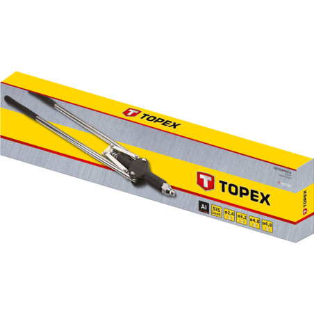 Frontal nitpistol för aluminiumnit 2,4/3,2/4,0/4,8 mm