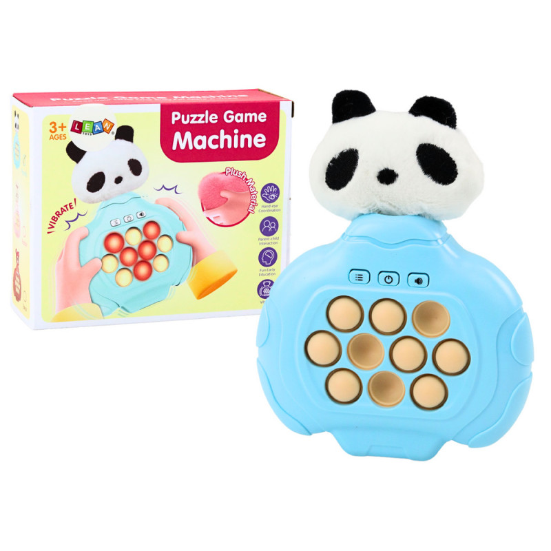 Spel Pop-It Panda Plysch Konsol Skicklighet Vibrations Sensorisk