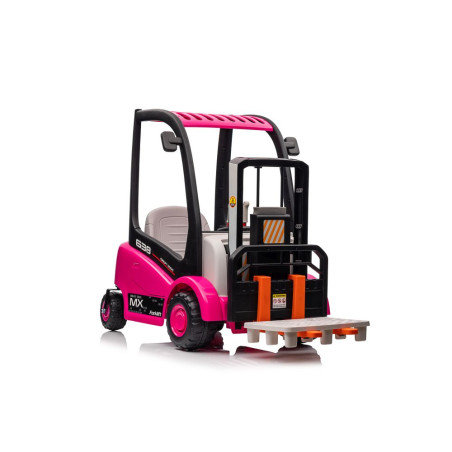 Gaffeltruck med batteri XMX638 Rosa