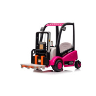 Gaffeltruck med batteri XMX638 Rosa