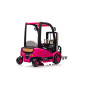 Gaffeltruck med batteri XMX638 Rosa