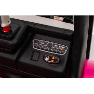 Gaffeltruck med batteri XMX638 Rosa