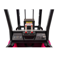 Gaffeltruck med batteri XMX638 Rosa
