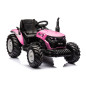 Traktor På Batteri HC-306 Rosa 24V