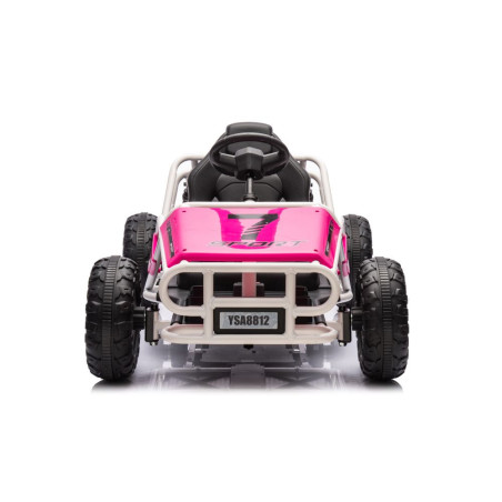 Bil På Batteri Buggy A8812 Rosa 24V