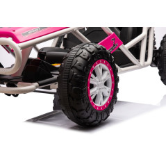 Bil På Batteri Buggy A8812 Rosa 24V | HandlaSmidigt.se
