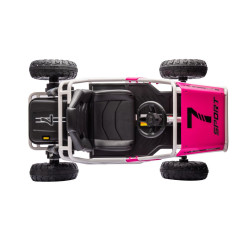 Bil På Batteri Buggy A8812 Rosa 24V | HandlaSmidigt.se