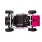Bil På Batteri Buggy A8812 Rosa 24V