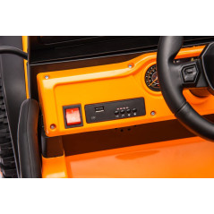 Bilbatteridriven bil YSA8813 Orange 24V | HandlaSmidigt.se
