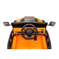Bilbatteridriven bil YSA8813 Orange 24V | HandlaSmidigt.se