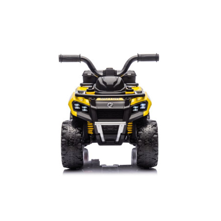 Quad per batteri GTS1155 Gul översätts till Fyrhjuling med batteri GTS1155 Gul på svenska.